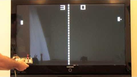 Tiny Pong with controller