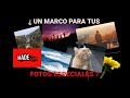 Cómo hacer un marco de fotos personal collage reciclando con Madecar barato fácil personalizado