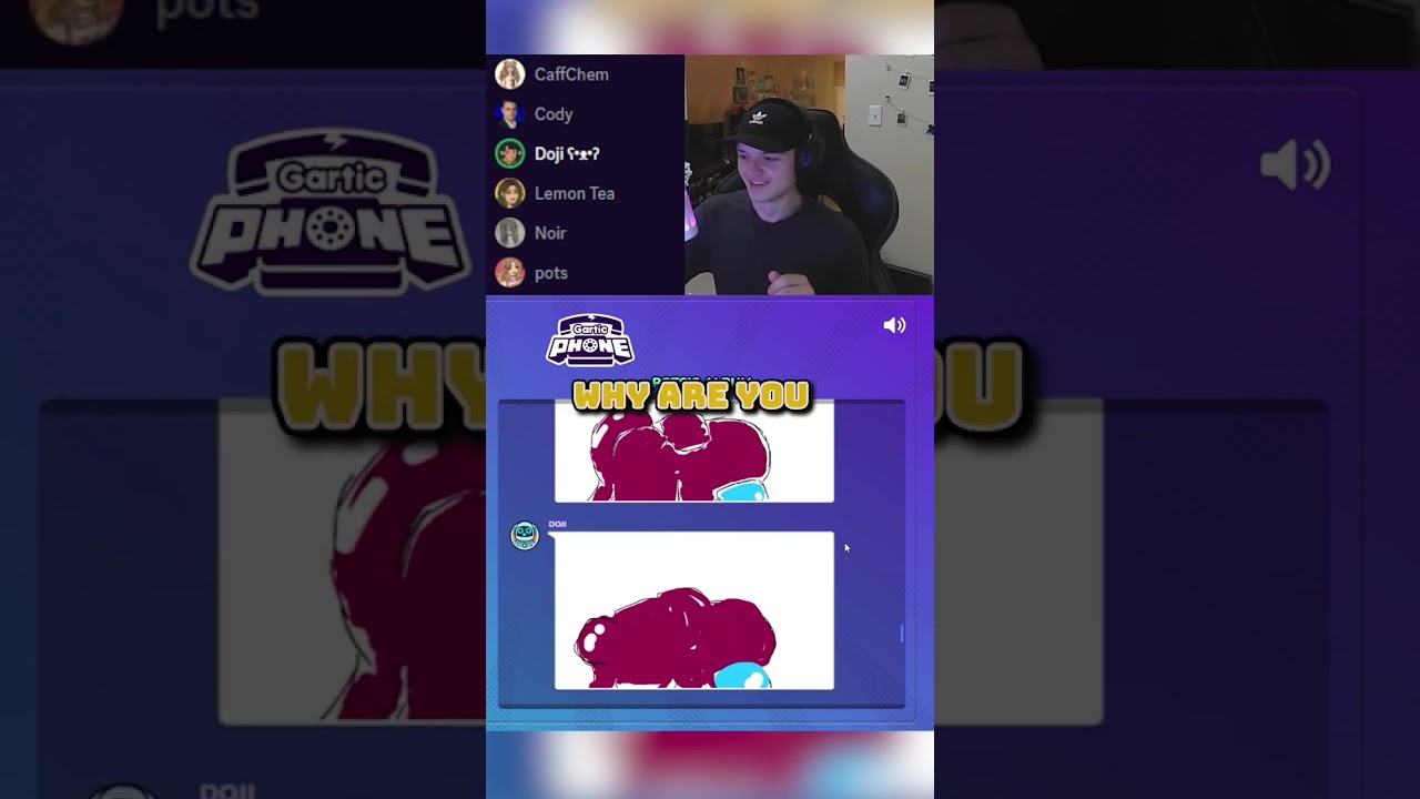 Doji's horrible amongus | Gartic Phone Discord 