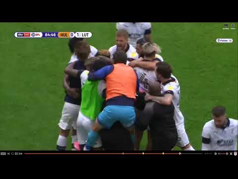 Hull City's Relegation Goal Against Luton Town With Titanic Music (Championship 2019/2020)