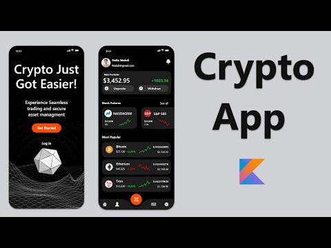 Build a Crypto app with Kotlin in Android Studio Project