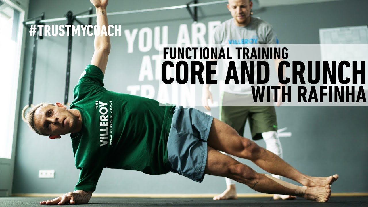 Core And Crunch Training With Rafinha Fc Bayern Munchen Trustmycoach Full Body Workout Youtube