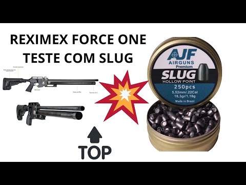 REXIMEX FORCE ONE vs SLUG AJF AIRGUNS