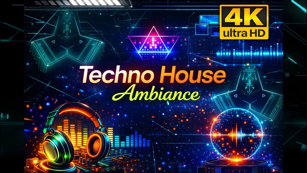 Tech House Clup Atmosphere İnstrumental Mix | 2 Hours Ambiance