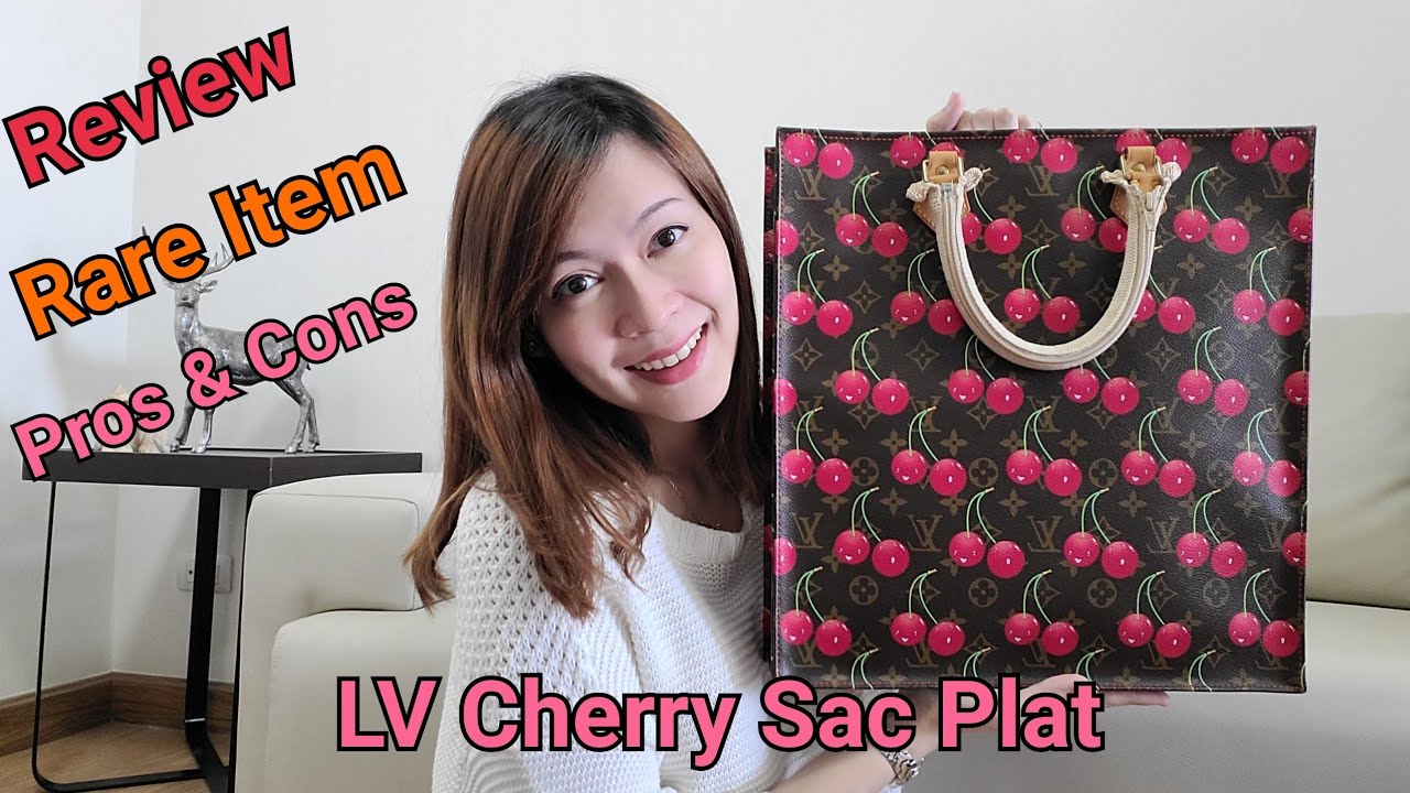 Review Rare Item, LV Cherry Sac Plat, Pros & Cons