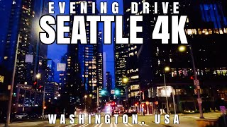 Evening Bell Town Seattle || Seattle, Washington, USA || 4k 60fps