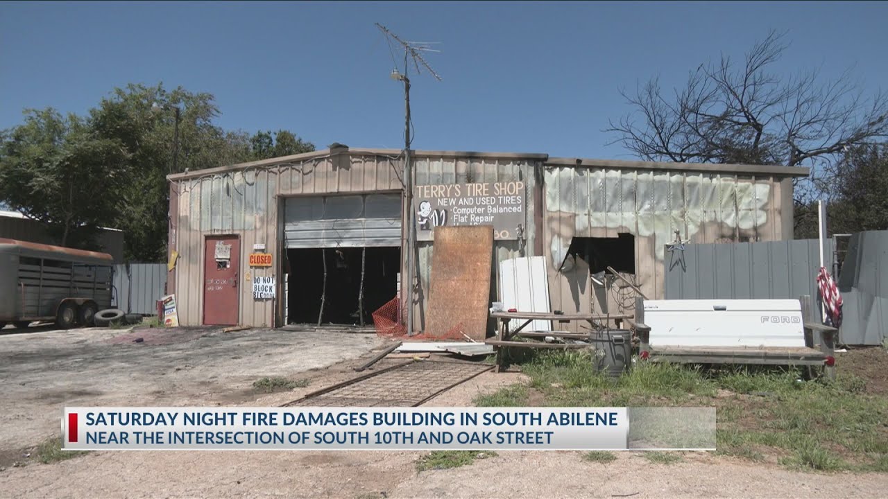 Abilene building destroyed by 2-alarm fire