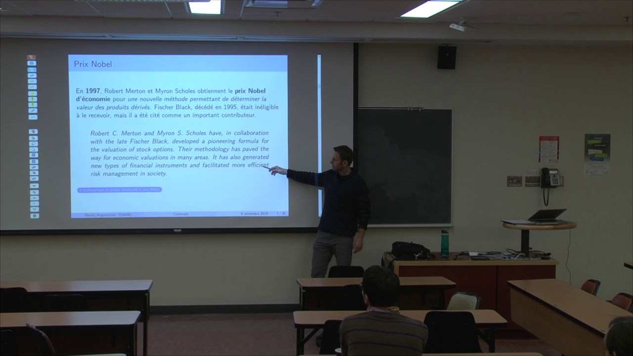 L'équation de Black-Scholes