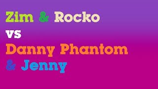 MUGEN - Zim & Rocko vs Danny Phantom & Jenny
