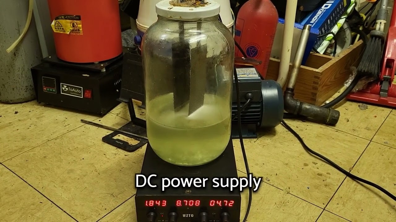 part 1 - making potassium perchlorate for fireworks night (edit - use lead dioxide anode)