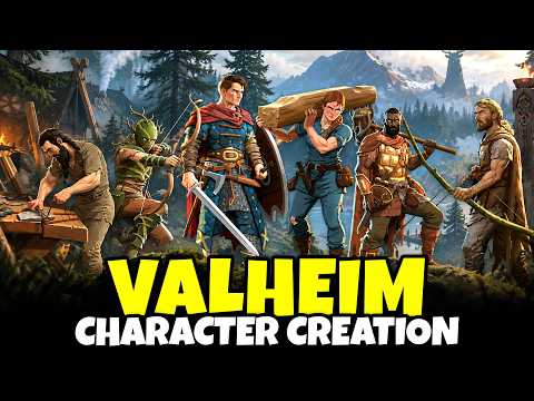 Valheim (1.0 - Deep North) Character Creation (Male & Female, All Options, Full Customization, More)
