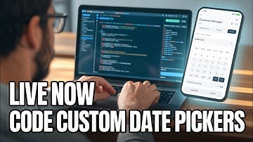 LIVE Coding: Building the ULTIMATE Custom Date Picker for My Expense App (Weekly/Monthly/Yearly)