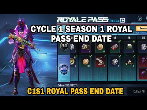 Pubg Mobile C1S1 End Date | CYCLE 1 SEASON 1 END DATE | PUBG M1 ROYAL PASS End |Battlegrounds Mobile - YouTube