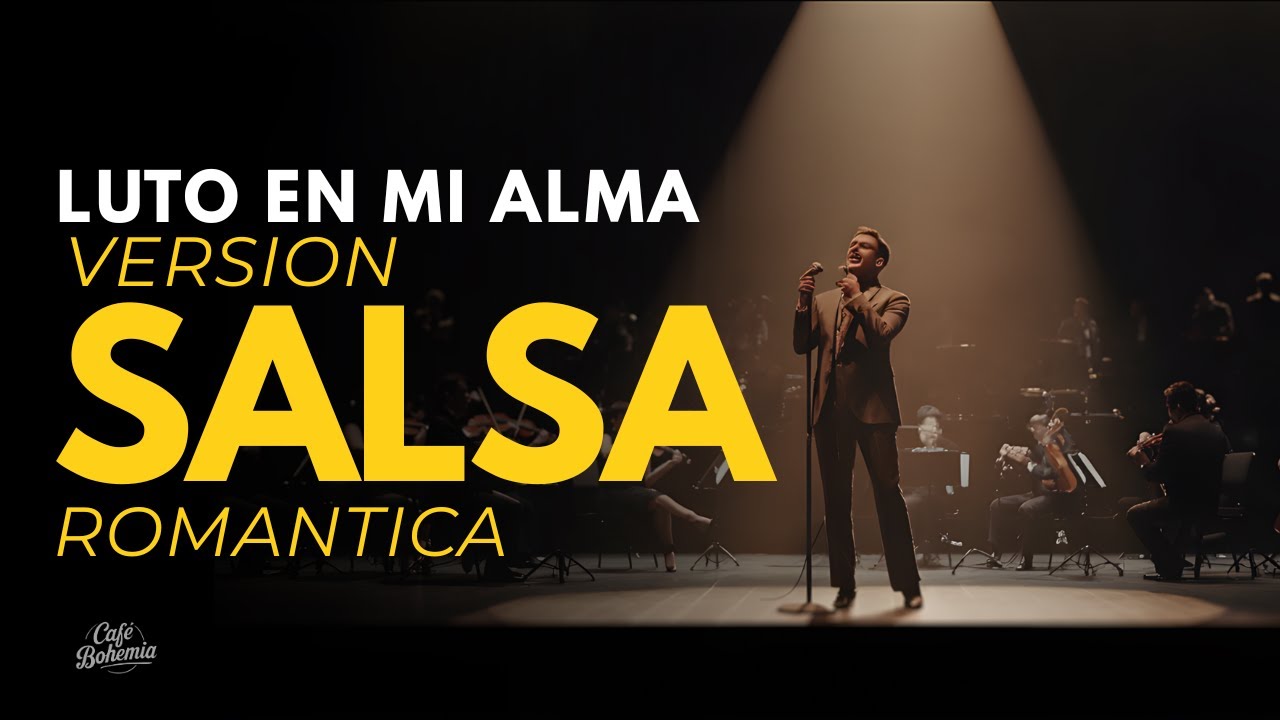 LUTO EN MI ALMA | Salsa Romántica Cover | Clásico Latino | Café Bohemia
