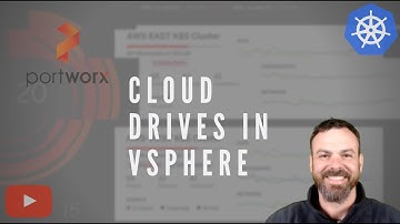 Portworx Cloud Drives on VMware vSphere