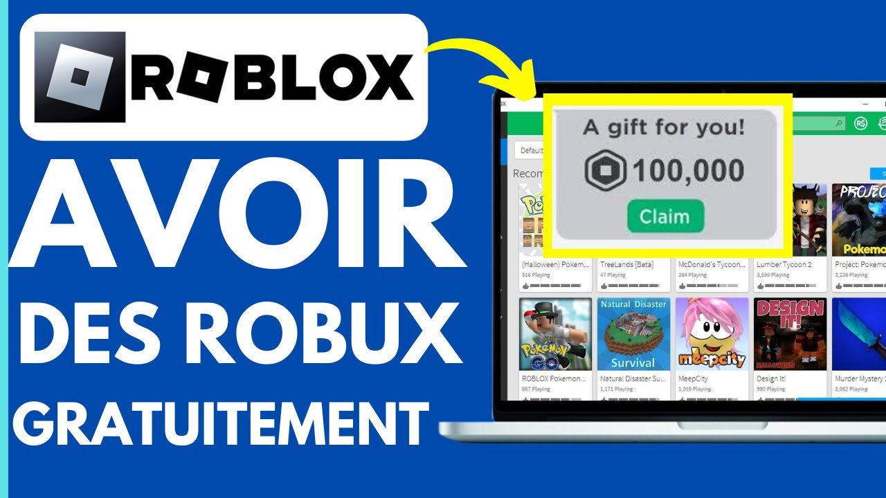 Comment Avoir Des Robux Gratuits Sur Roblox PC (Guide Complet) - YouTube