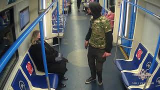 Сотрудники уголовного розыска задержали подозреваемого в хулиганстве на Московском метрополитене