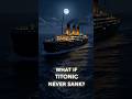 WHAT IF TITANIC NEVER SANK? #Shorts  #Whatif #Titanic #ytshorts