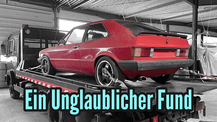 Ein ECHTER Scheunenfund! VW Scirocco 1 nach 30 Jahren Standzeit aus einer Scheune Gezogen