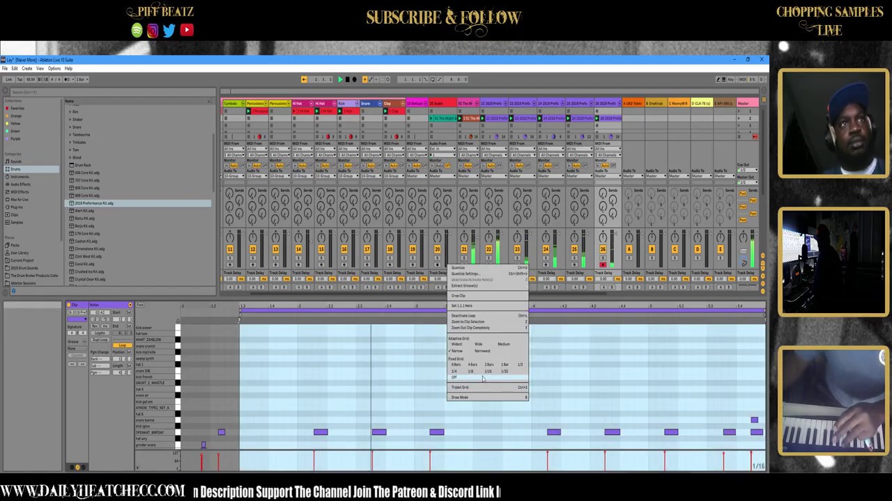How To Chop Samples And Make Lofi Beats In Ableton Live 10 Like 9th ...
