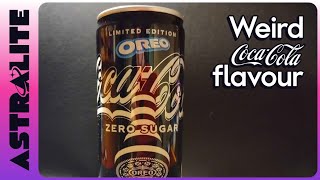 Trying the Oreo-flavoured Coca-Cola