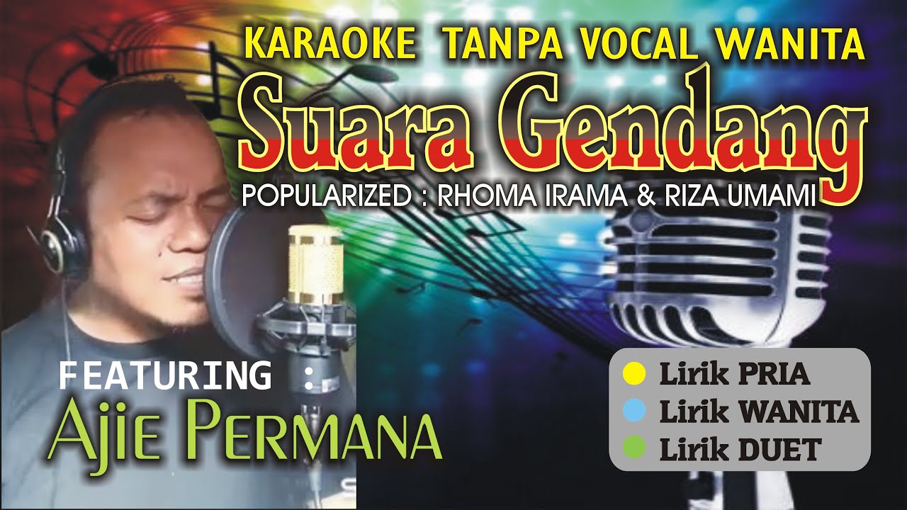SUARA GENDANG (Karaoke Duet Minus One Wanita)