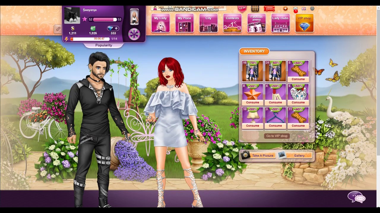 Lady Popular : All The Hair That i Have Since 2013 .