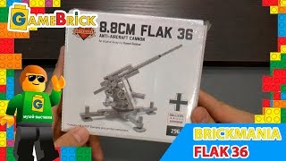 Музей ЛЕГО Обзор Зенитка Brickmania 8.8CM FLAK 36 Музей ЛЕГО Обзор Зенитка Brickmania 8.8CM FLAK 36