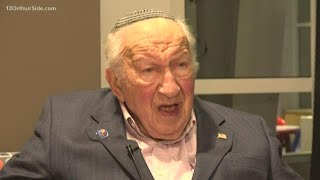 Holocaust survivor speaks at local library, people show overwhelming support