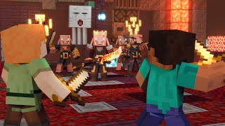 ESCAPE  Part1- Alex and Steve Life (Minecraft Animation)
