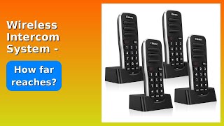 REVIEW (2026): Wireless Intercom System - 10-Channel. Features.