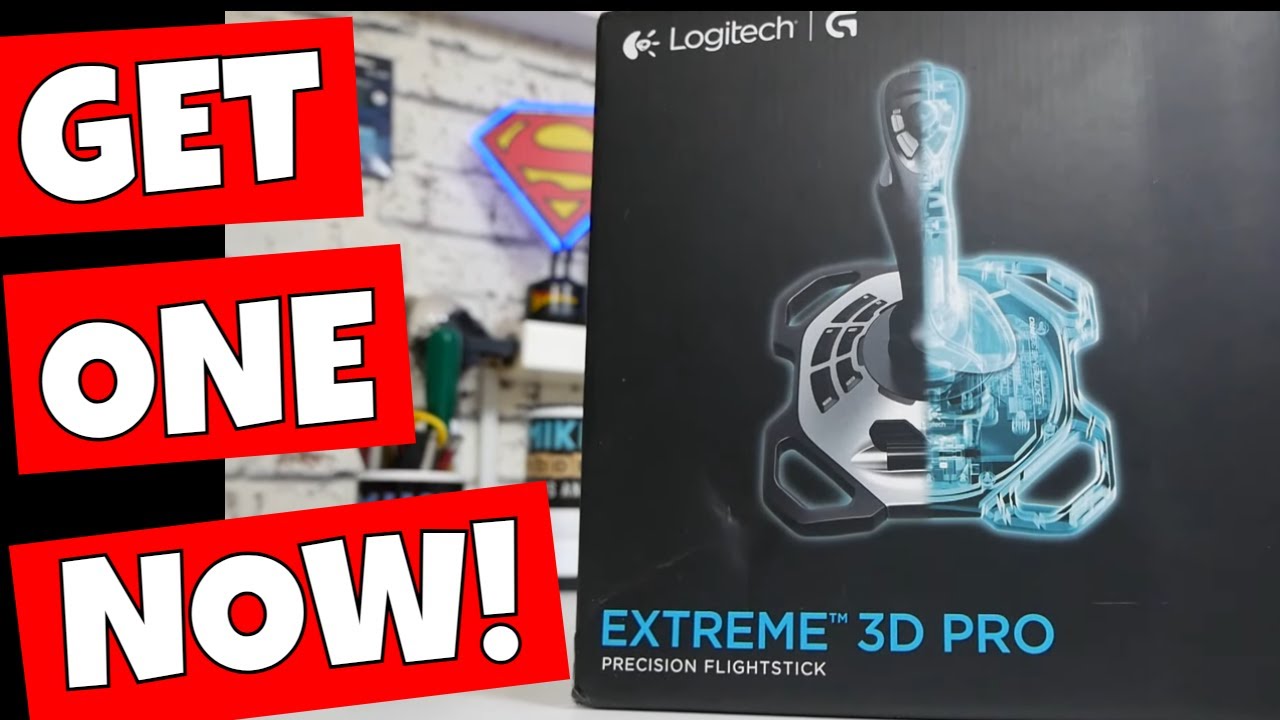 Logitech 3D Pro the BEST Budget HOTAS Flightstick - YouTube