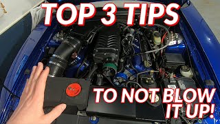 3 Top Tips to Help NOT Blow up Your Cobra