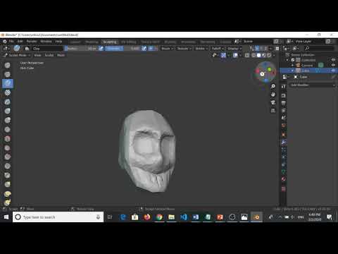 COMP590.162: Intro to 3D Modeling Blender Practice Rough Draft