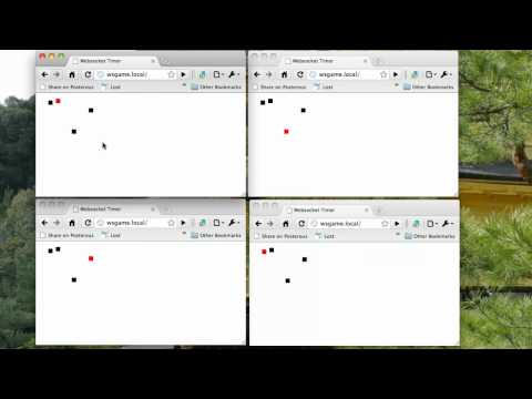 Websockets Squares Experiment
