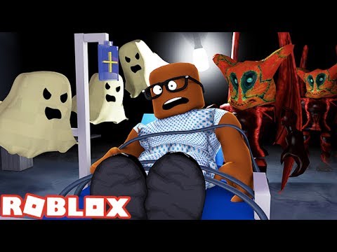 Escaping The Haunted Hospital In Roblox Youtube - escape the horror hospital roblox