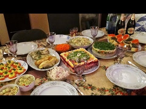 #625 США, 31 декабря! Накрываем стол и встречаем Новый 2018 год!