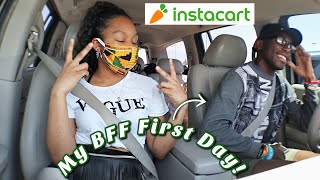First Day Doing Instacart Ft. Jordan my Bestfriend