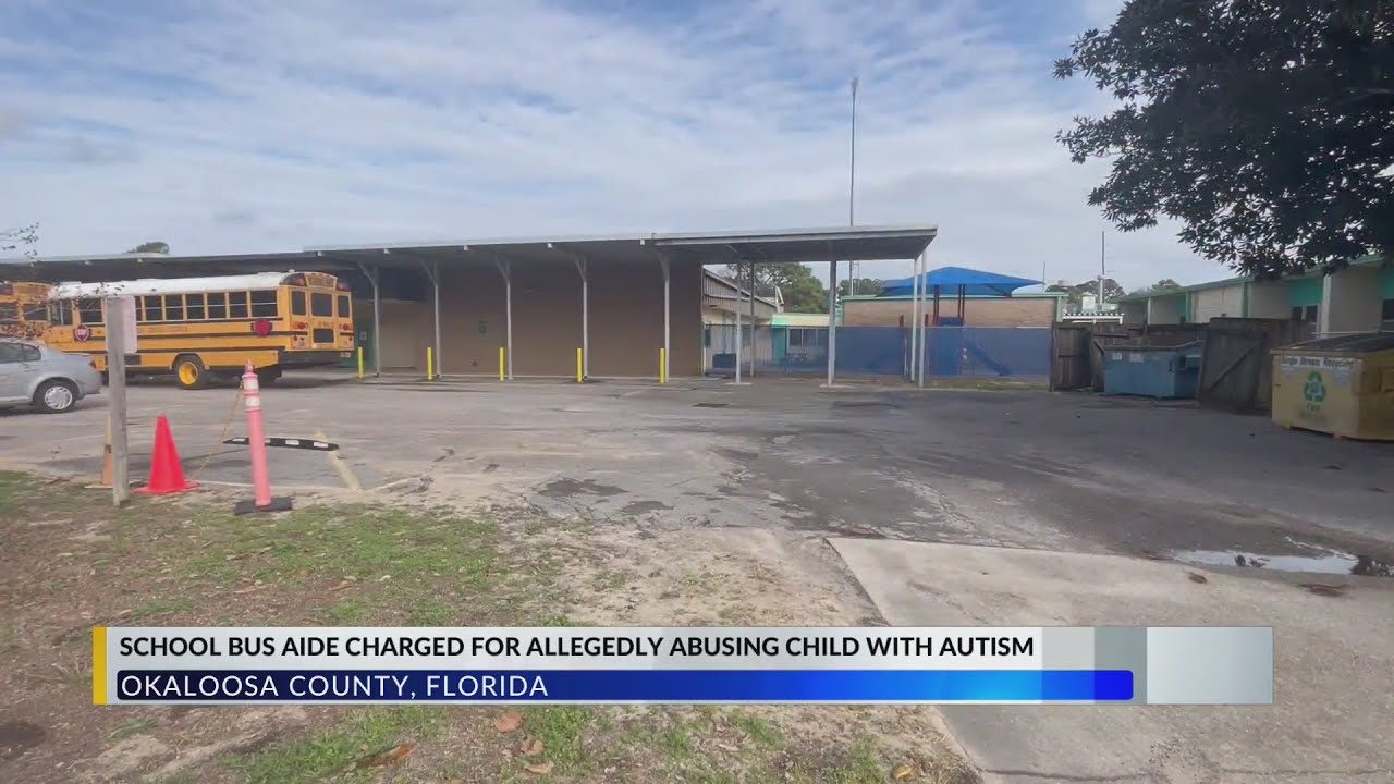 Florida school bus aide charged for allegedly abusing child with autism