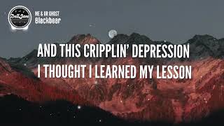 blackbear - me & ur ghost (clean - lyric video)