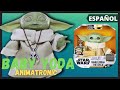 Animatronic  BABY YODA💕 unboxing Español // The child electronico Hasbro The mandalorian Grogu