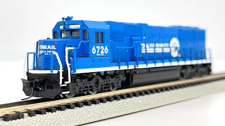 N Scale Atlas Conrail EMD SD50 Diesel Locomotive Demo