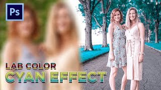 Dramatic Cyan Blue Lab Color Grading Effect | Photoshop CC Tutorial 2019 for Beginner screenshot 4
