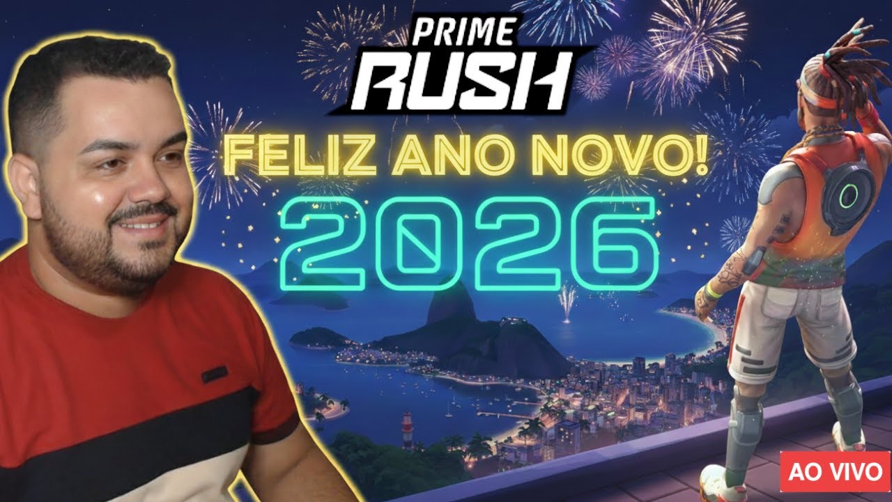🎮 LIVE AO VIVO: PRIME RUSH – JOGO DO PLAYHARD | BETA FECHADA 😱 FELIZ 2026 🎆