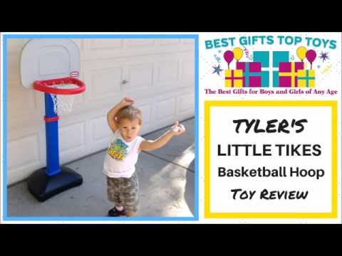 tyler's-little-tikes-basketball-hoop-for-toddlers-review---"he-shoots,-he-scores!"