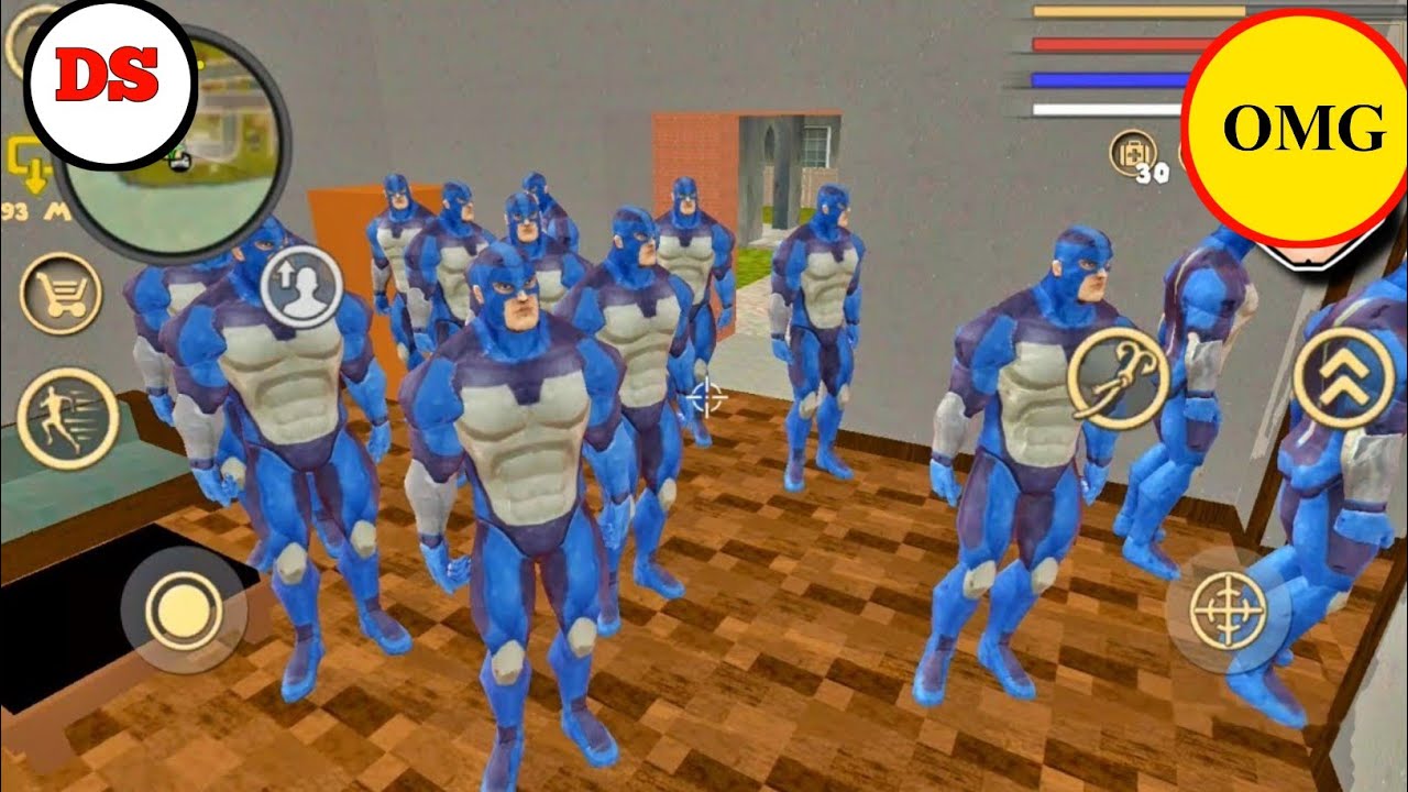 Rope Hero Vice Town OMG Kitne Rope Hero Hai YouTube