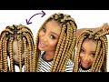 🔥box braid wig tutorial / quick box braids wig using two methods