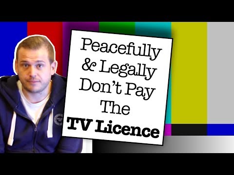 How To Legally & Peacefully Avoid Paying For A TV Licence