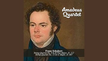 String Quartet No. 15 In G Major, D. 887: III. Scherzo. Allegro vivace - Trio. Allegretto