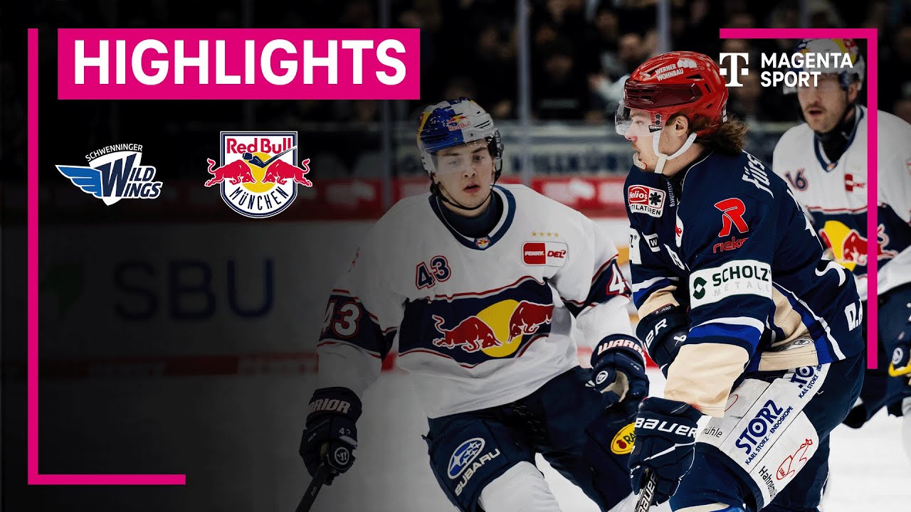 Schwenninger Wild Wings - EHC Red Bull München | PENNY DEL | MAGENTA SPORT